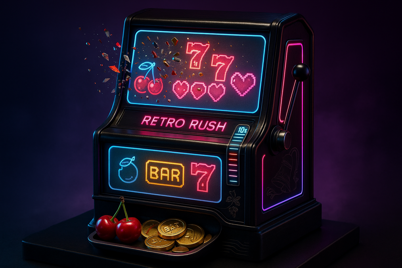 Experience Classic Gaming Fun: Play Retro Rush Demo Now Online